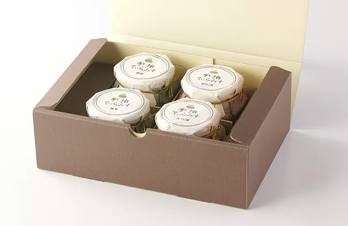 宇治てぃらみす4個箱入り